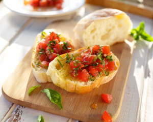 Sommerliches Tomatenbrot