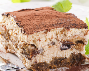 Tiramisu mit Kastanienpüree