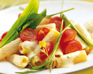 Tortiglioni mit Rucola Sauce