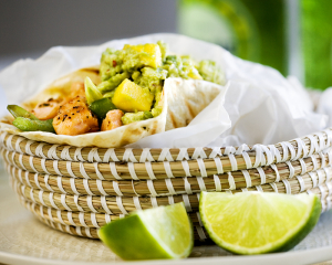 Lachs Fajita