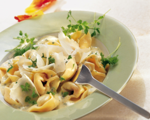 Tortellini in Oberssauce