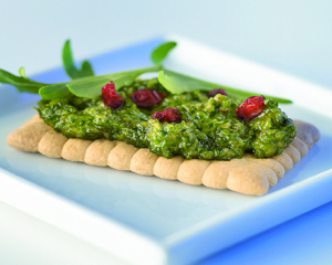 "Männer-Keks" Ruccola-Pesto