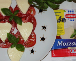 Tomate-mozzarella in Love 