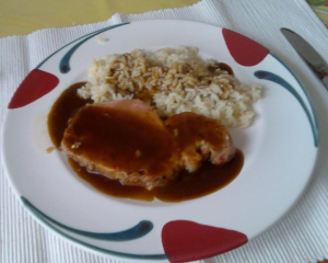 Surbraten mit Reis