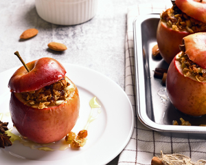 Weihnachtliche Bratäpfel