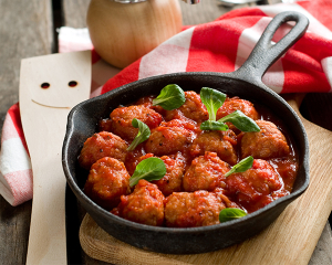 Italienische Fleischbällchen in Tomatensauce