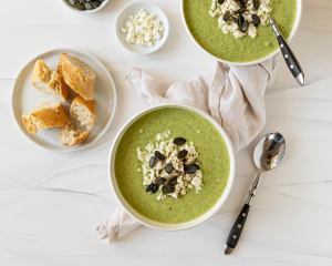 Kalte Zucchini-Suppe