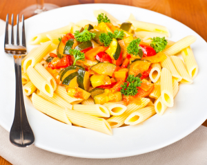 Penne mit Gemüsesugo