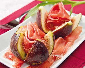 Feigensalat mit Proscuitto Crudo