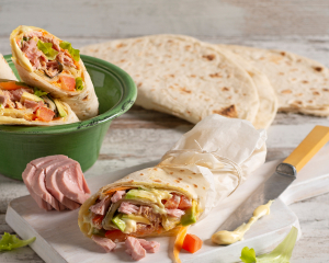 Thunfisch Wraps