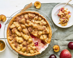 Apfel-Zwetschken-Kuchen