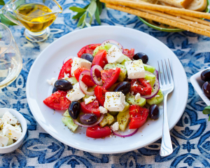 Mediterraner Sommersalat