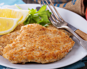 Gebackenes Schnitzel