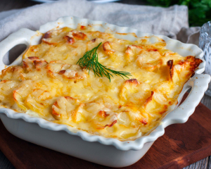 Fischgratin