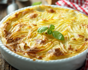 Erdäpfelgratin