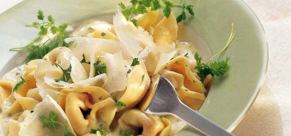 Tortellini in Oberssauce