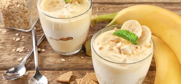 Bananen Pudding Dessert