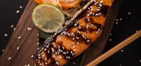 Lachs Teriyaki