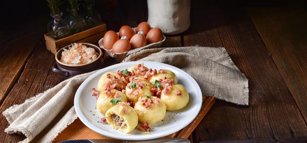 Selchfleischknödel