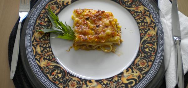 Zucchini-Lasagne,  vegetarisch