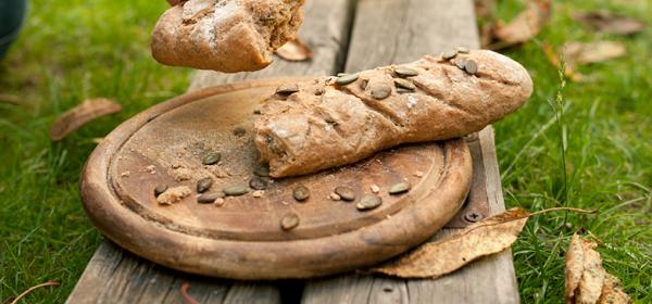 Weizenvollkornbrot mit Chia & Kübiskernen