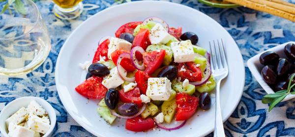 Mediterraner Sommersalat