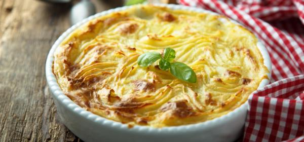 Erdäpfelgratin