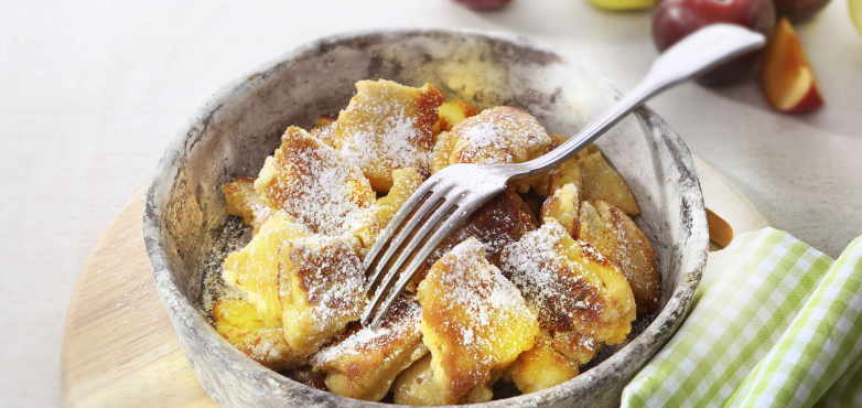 Kaiserschmarren mit Zwetschkenröster 