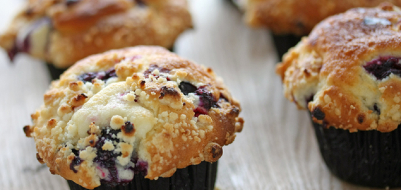 Brombeer Muffins