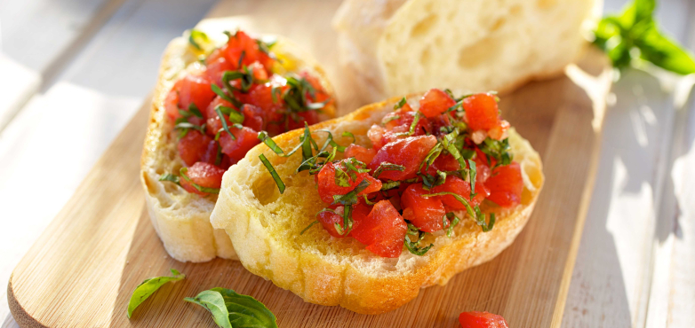 Sommerliches Tomatenbrot