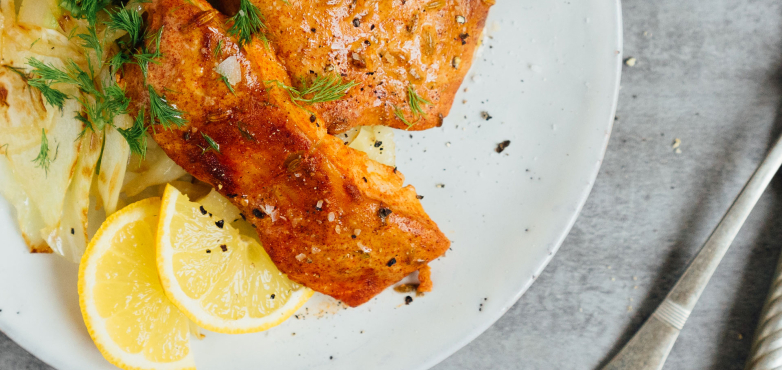 Tandoori Fisch mit Chili und Fenchel