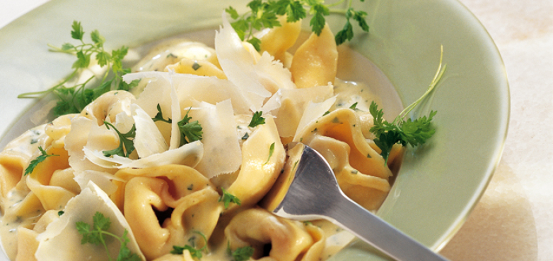 Tortellini in Oberssauce