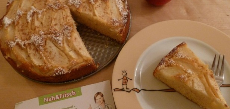 Versunkener Apfelkuchen