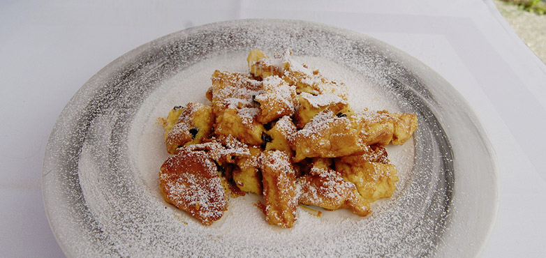 Karamellisierter Kaiserschmarrn