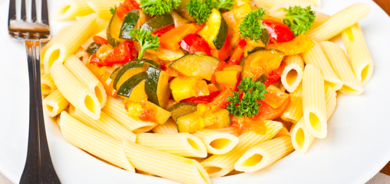 Penne mit Gemüsesugo