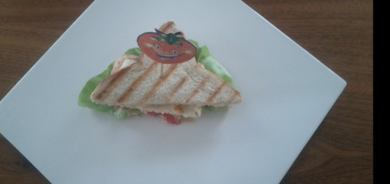 Quietsch-Käse-Sandwich