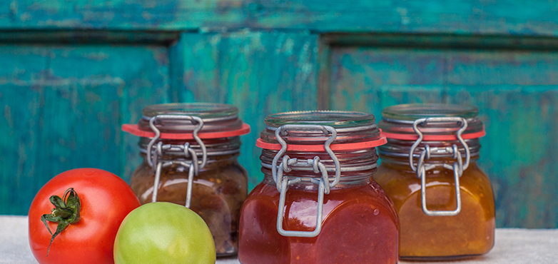 Tomaten-Paprika Relish