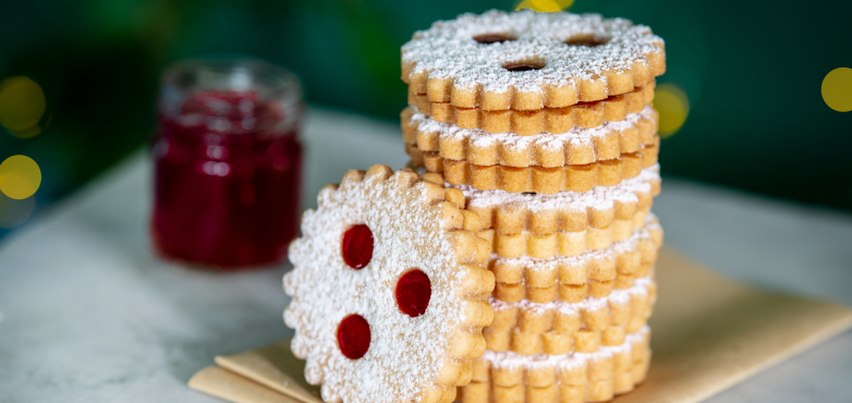 Linzer Augen mit Ribisel-Gelee