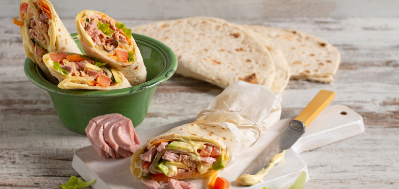 Thunfisch Wraps