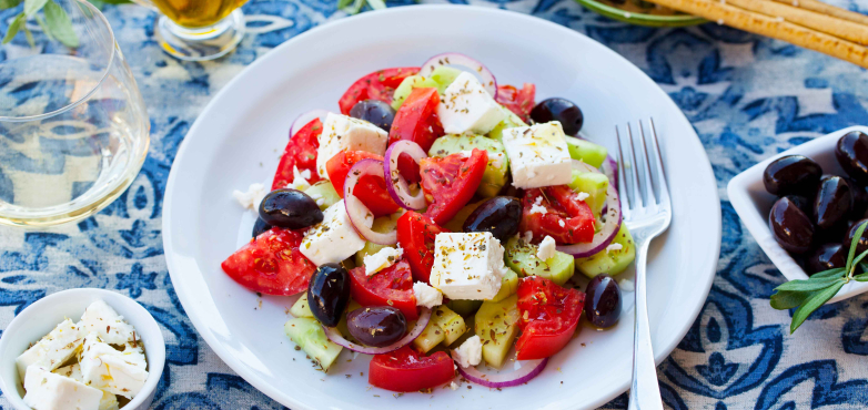 Mediterraner Sommersalat