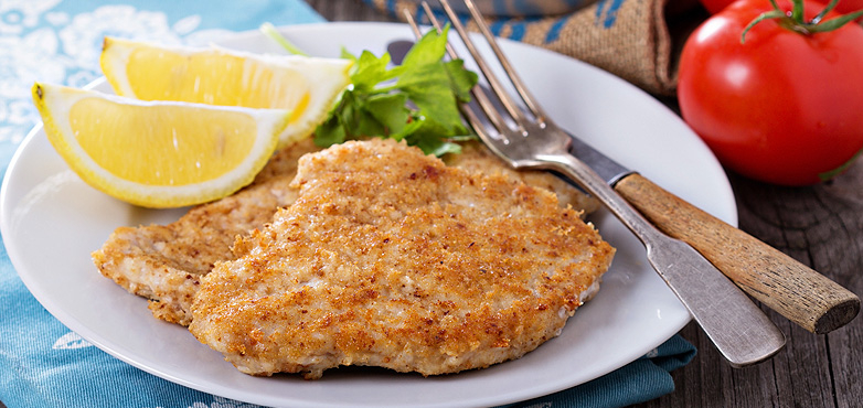 Gebackenes Schnitzel