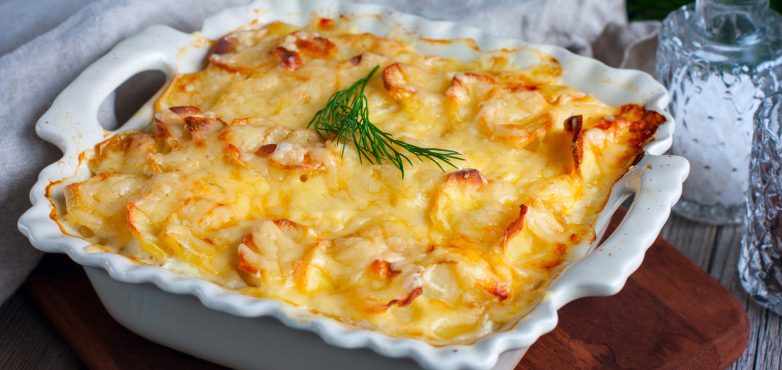 Fischgratin